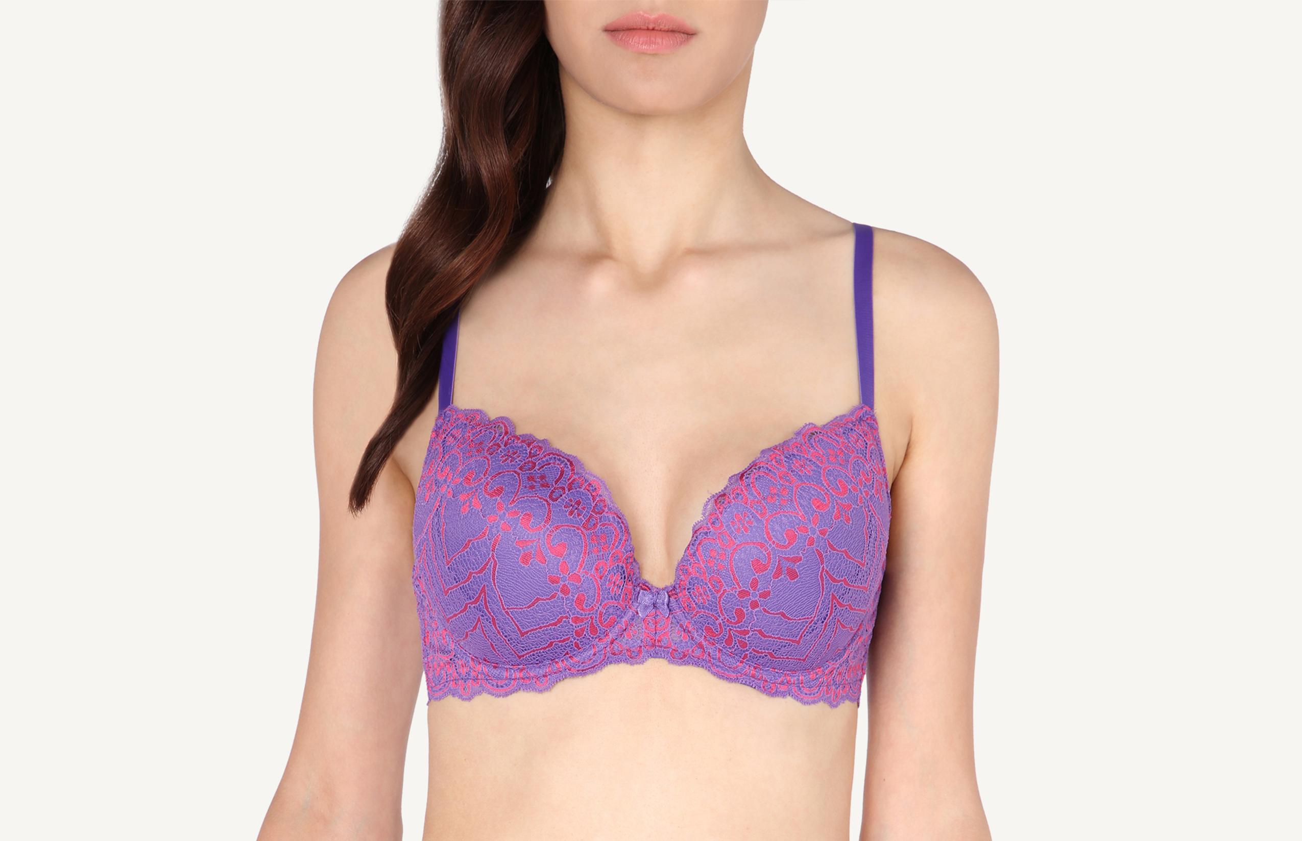 sutiã balconet irina com aro - roxo