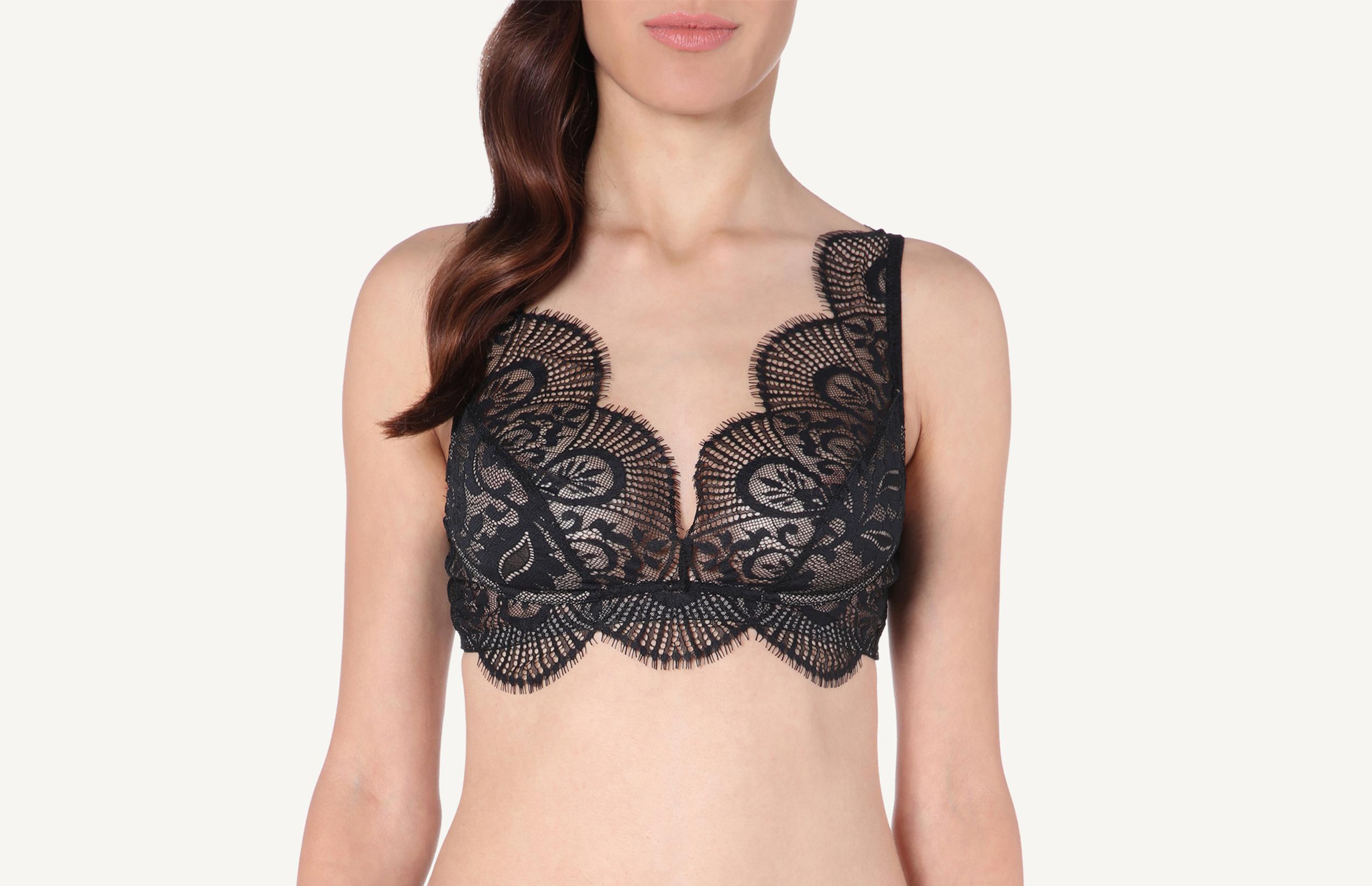 sutiã balconet stefania sensual passion - preto