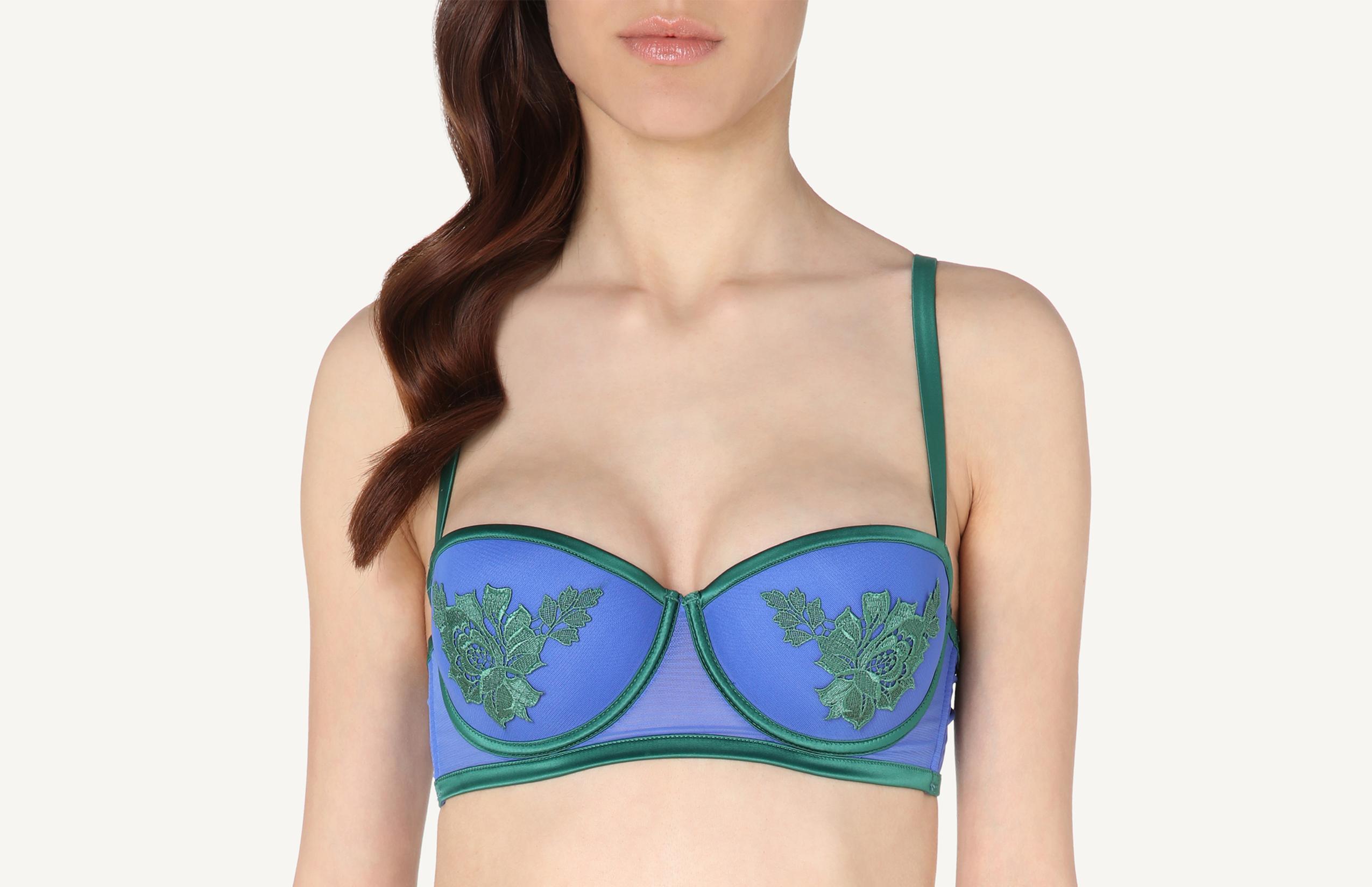 sutiã balconet jessica sexy flowers - roxo