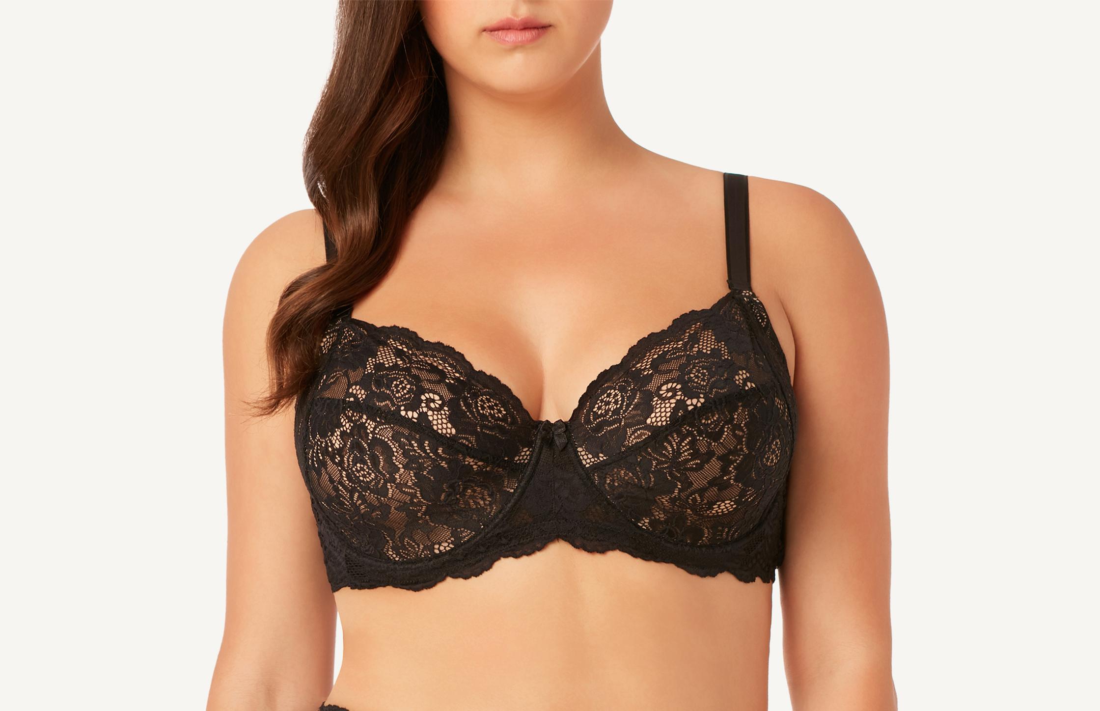 sutiã balconet clara sem bojo - preto