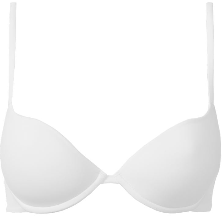 sutiã push-up em microfibra bellissima - azul