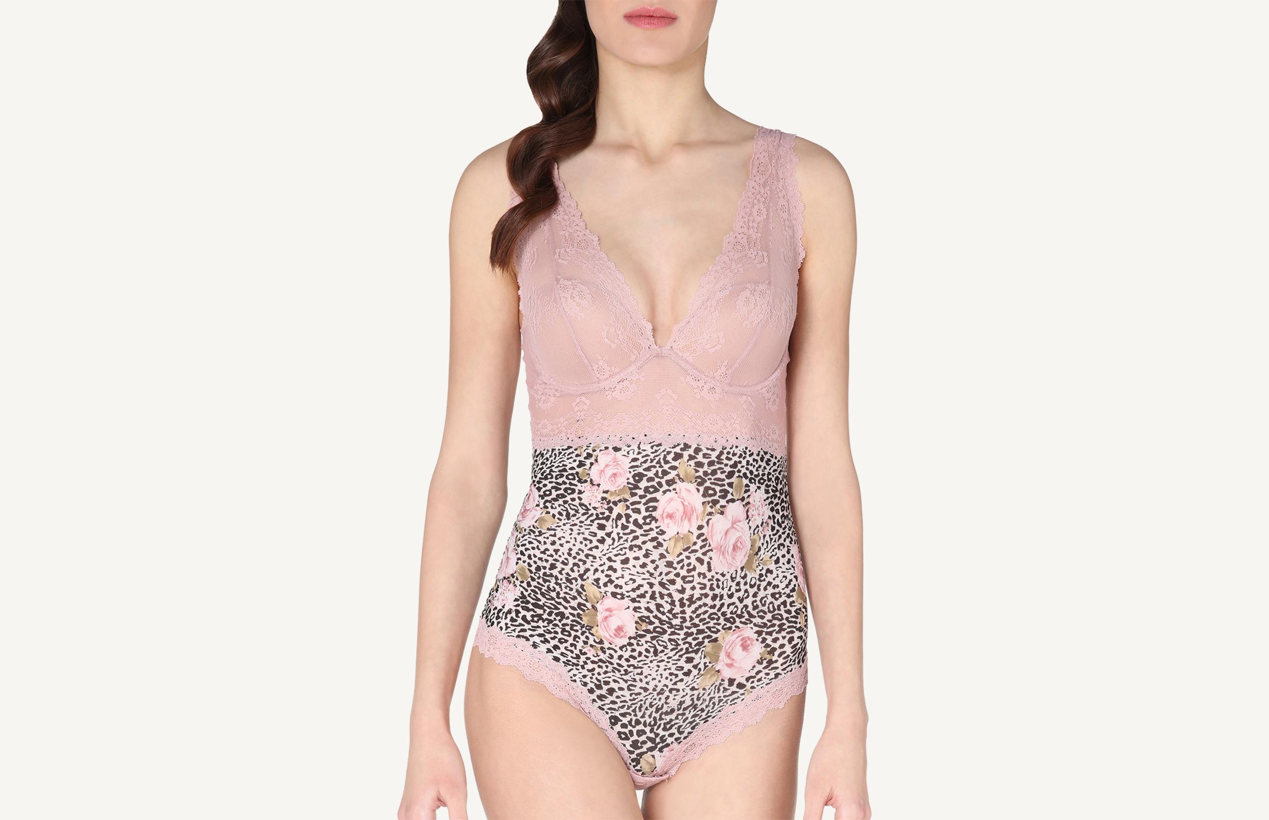 body eleonora romantic animalier - animal print