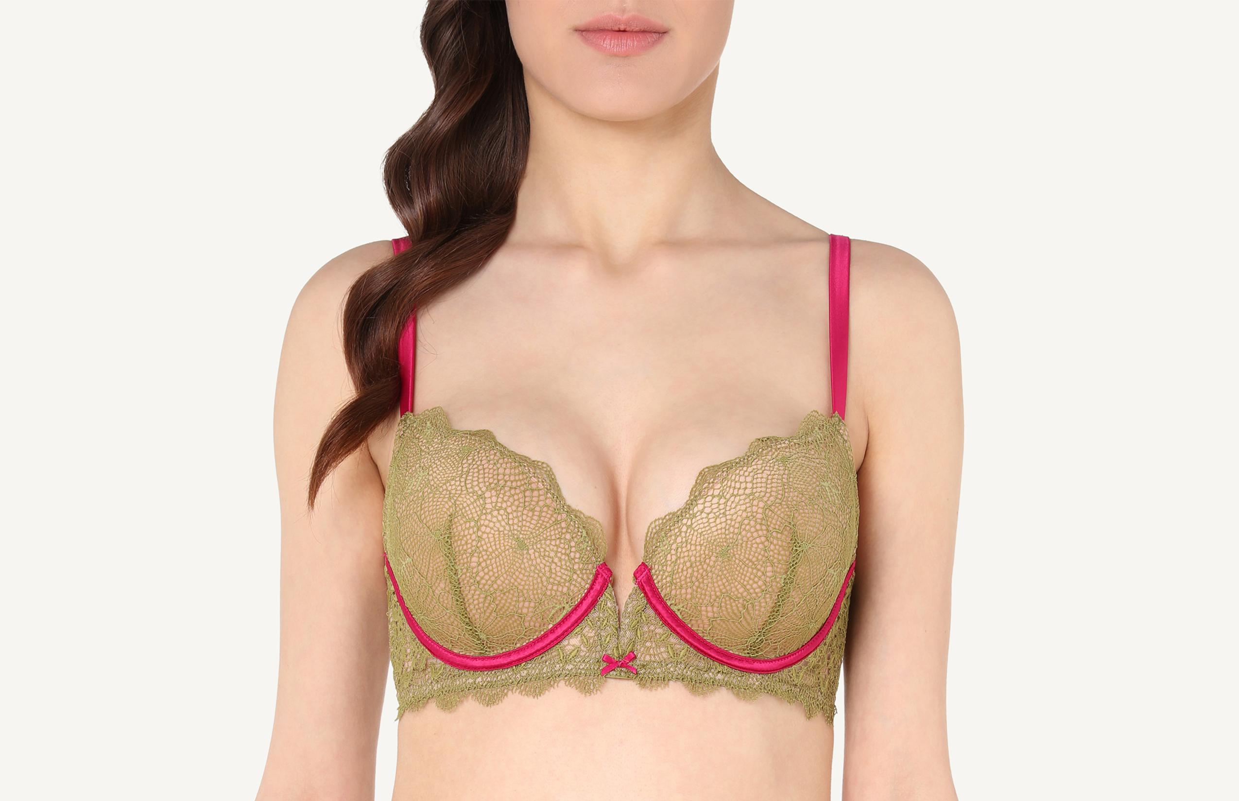 sutiã super push-up mia bring me chic - verde