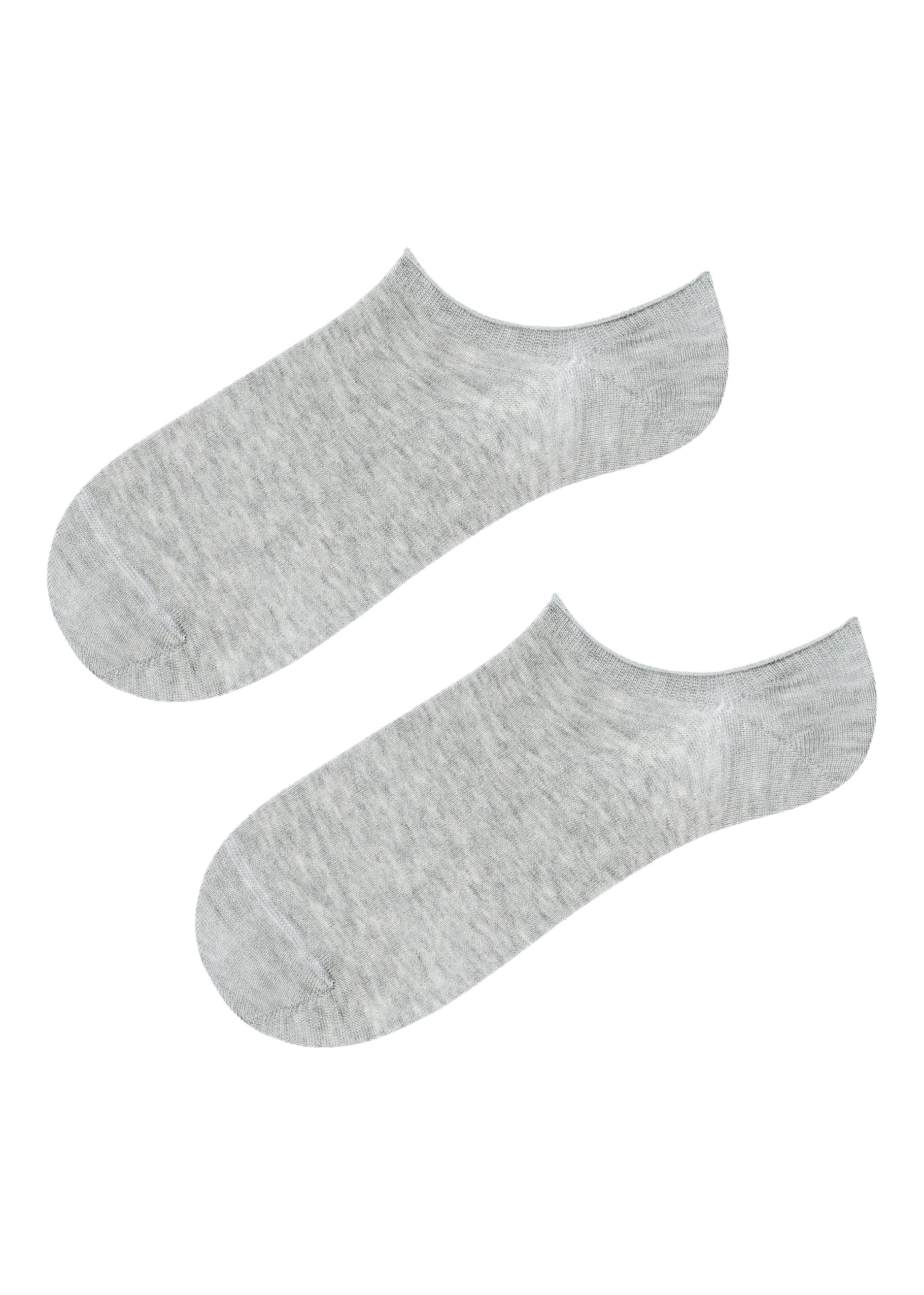 meias soquetes esportivas em algodão - cinza