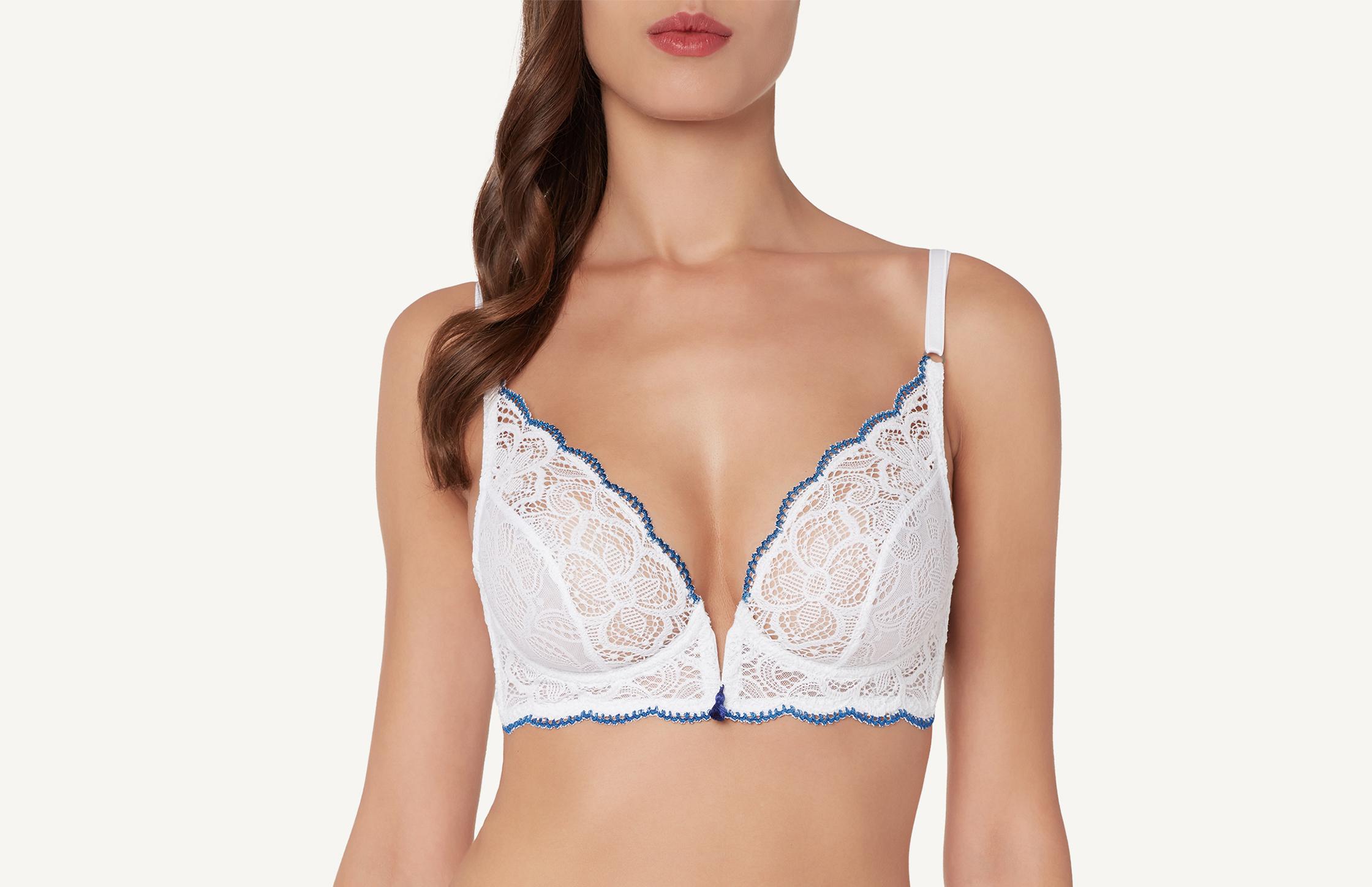 sutiã balconet paola spicy waves - branco