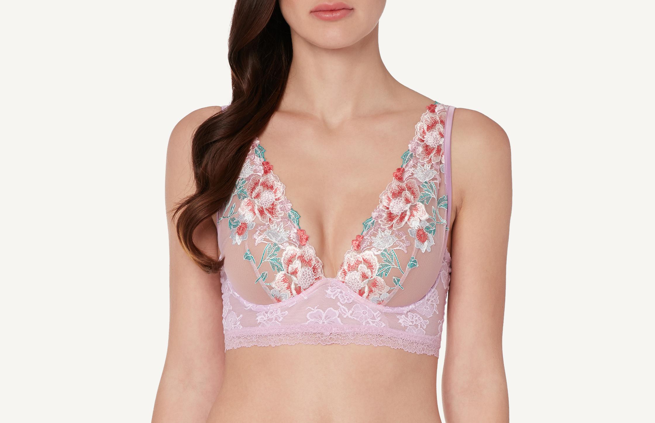 sutiã balconet eleonora oriental journey - rosa