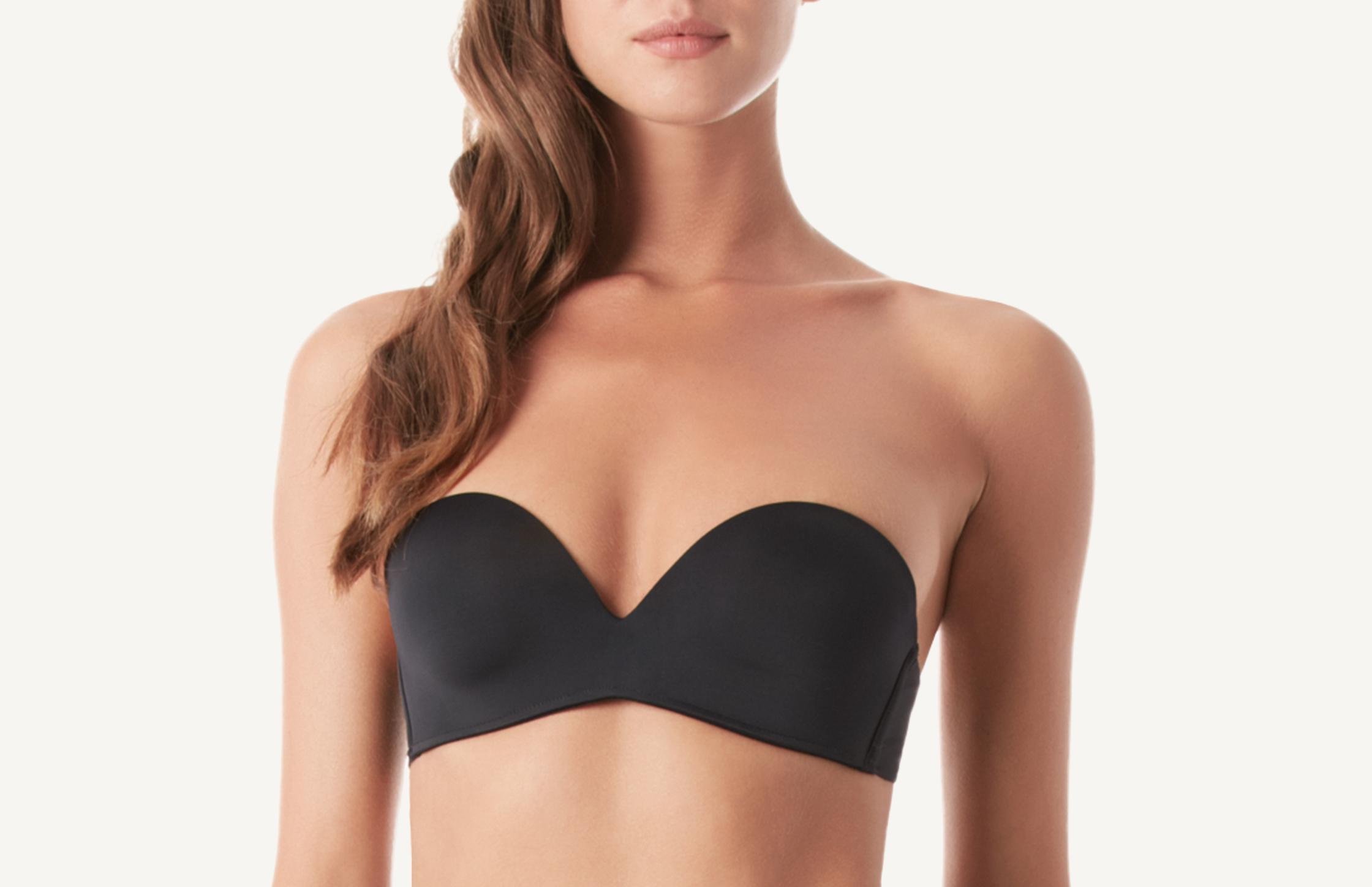 sutiã tomara-que-caia manuela - preto