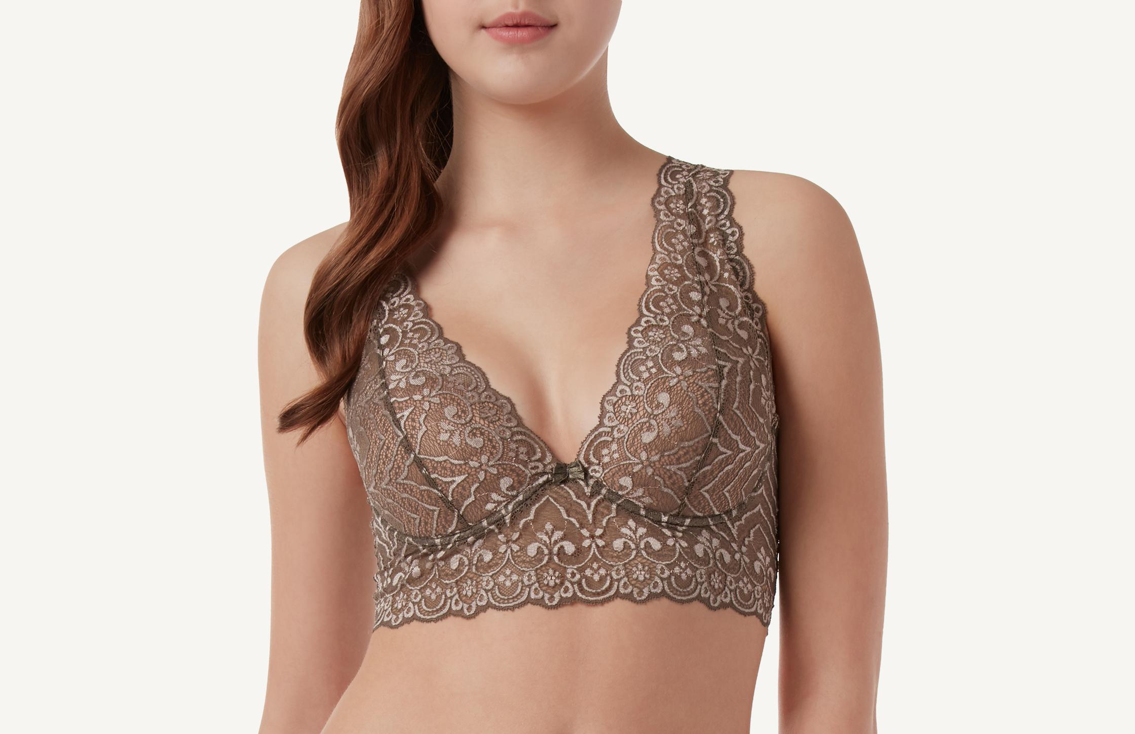 sutiã eleonora com aro em renda - verde