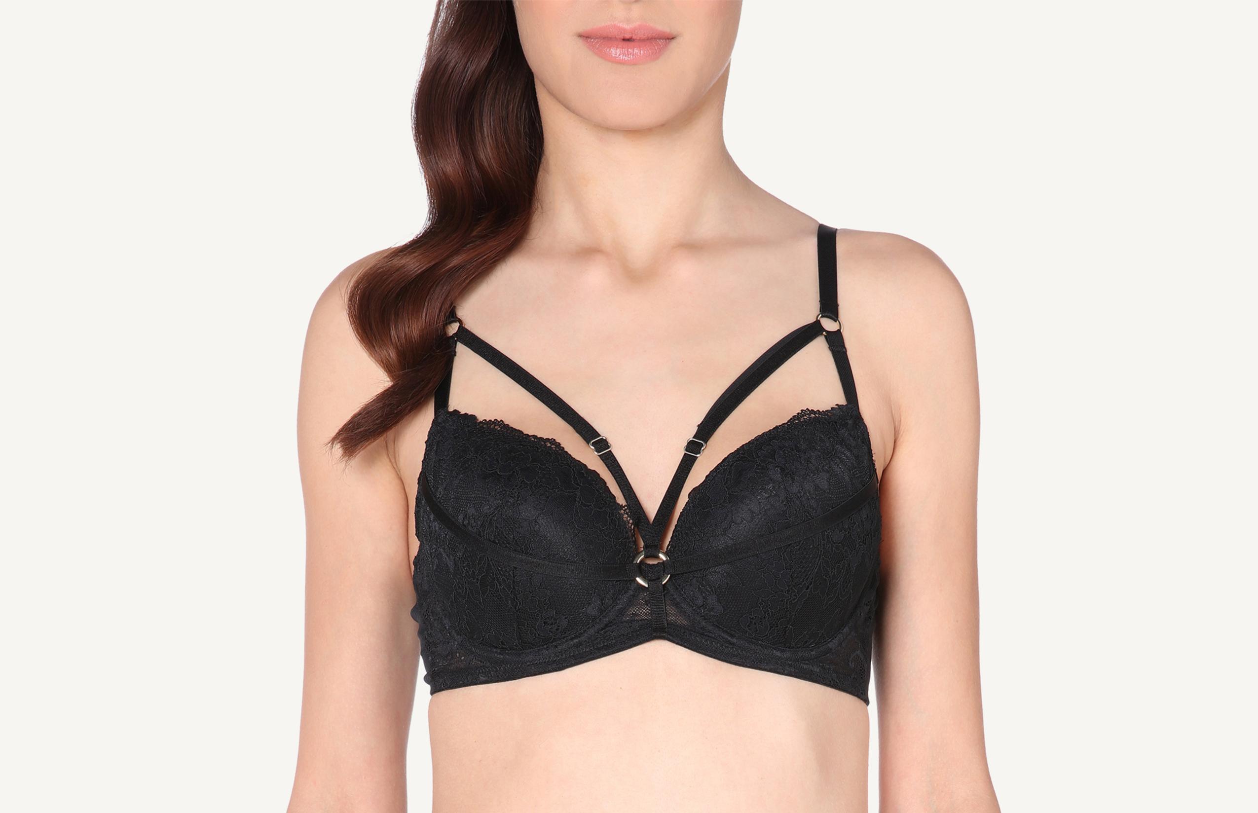 sutiã balconette irina hold me tight - preto