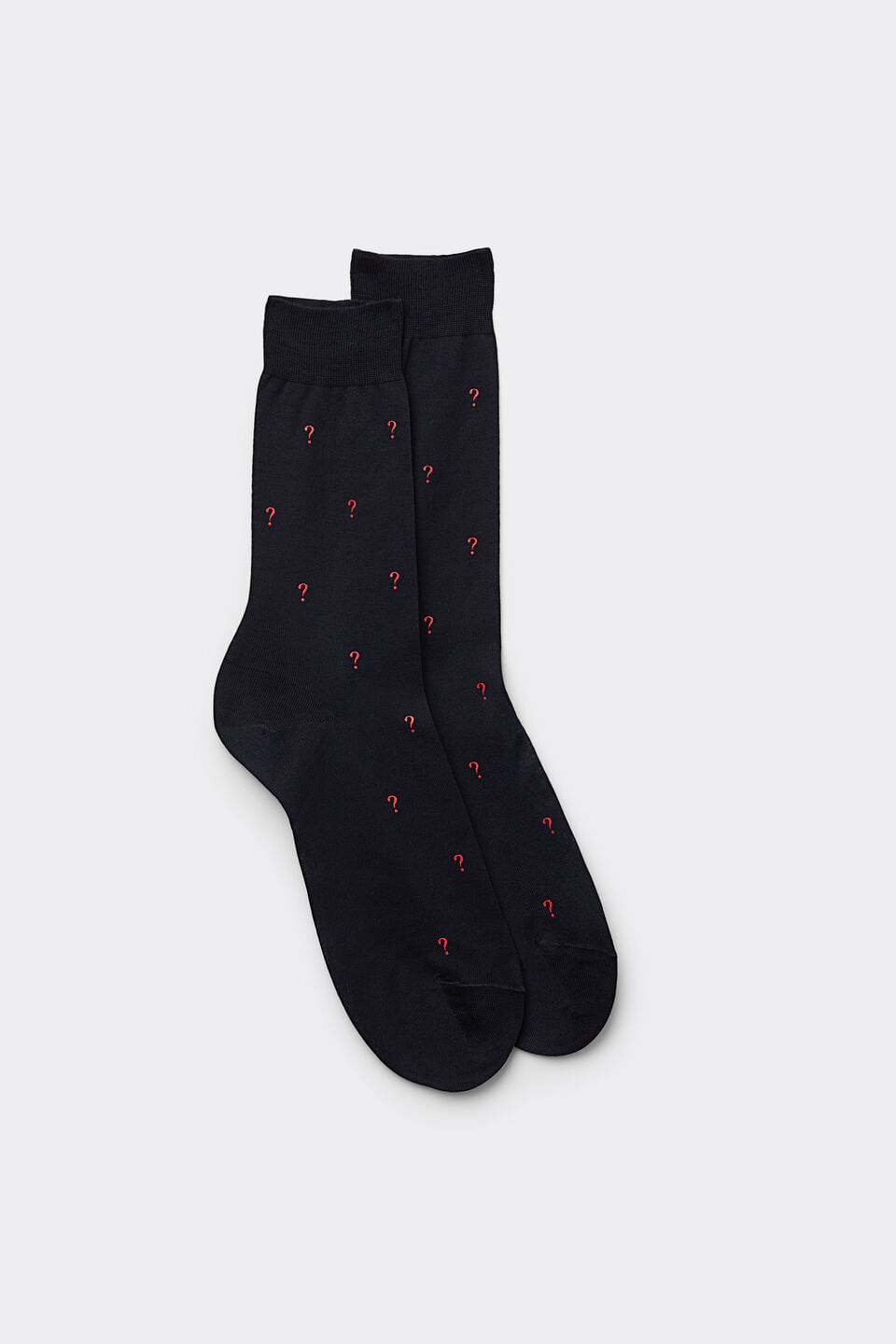 meias curtas em algodão fio de escócia - azul