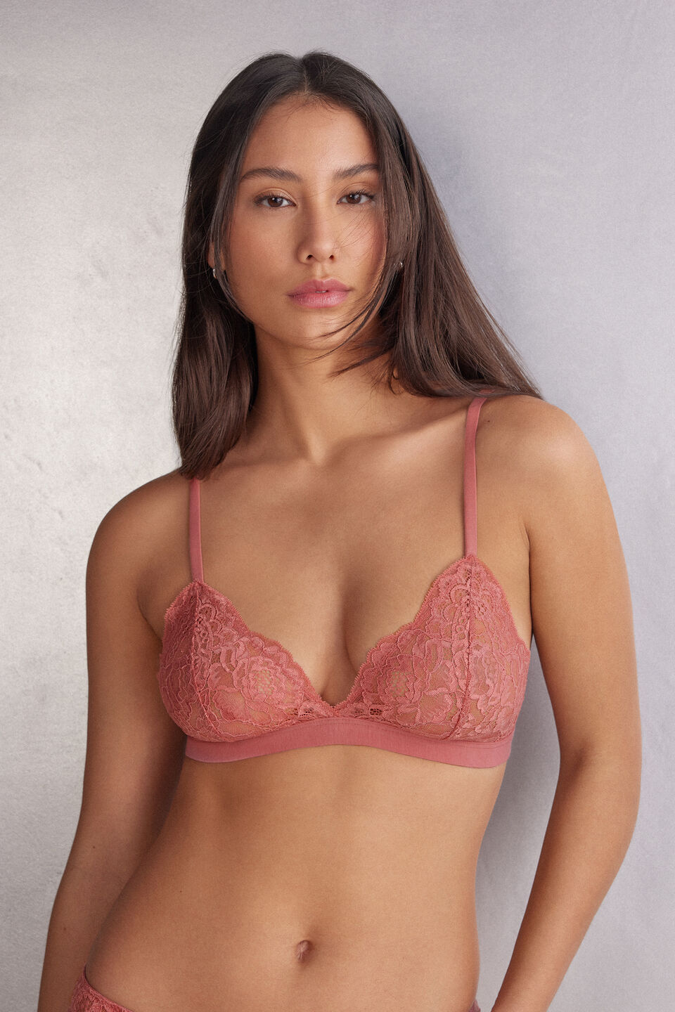 sutiã triângulo emma embrace simplicity - rosa