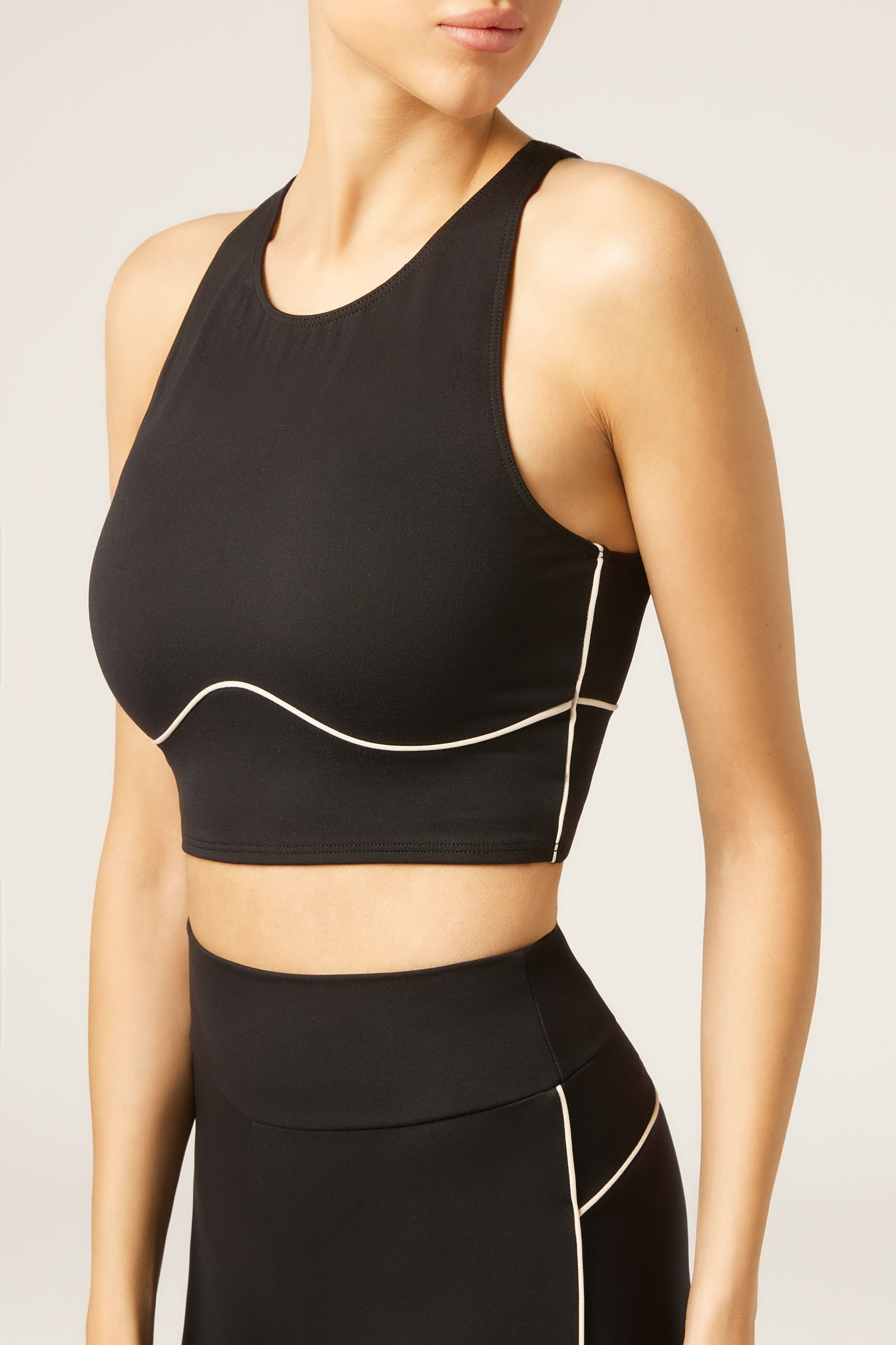 top efeito debrum soft touch - preto