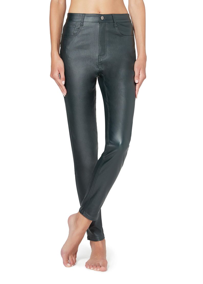 legging efeito couro