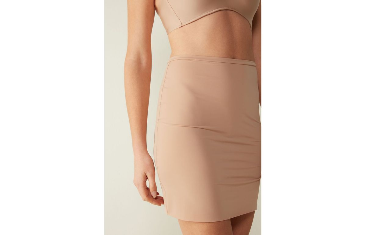 Saia De Microfibra – Bege