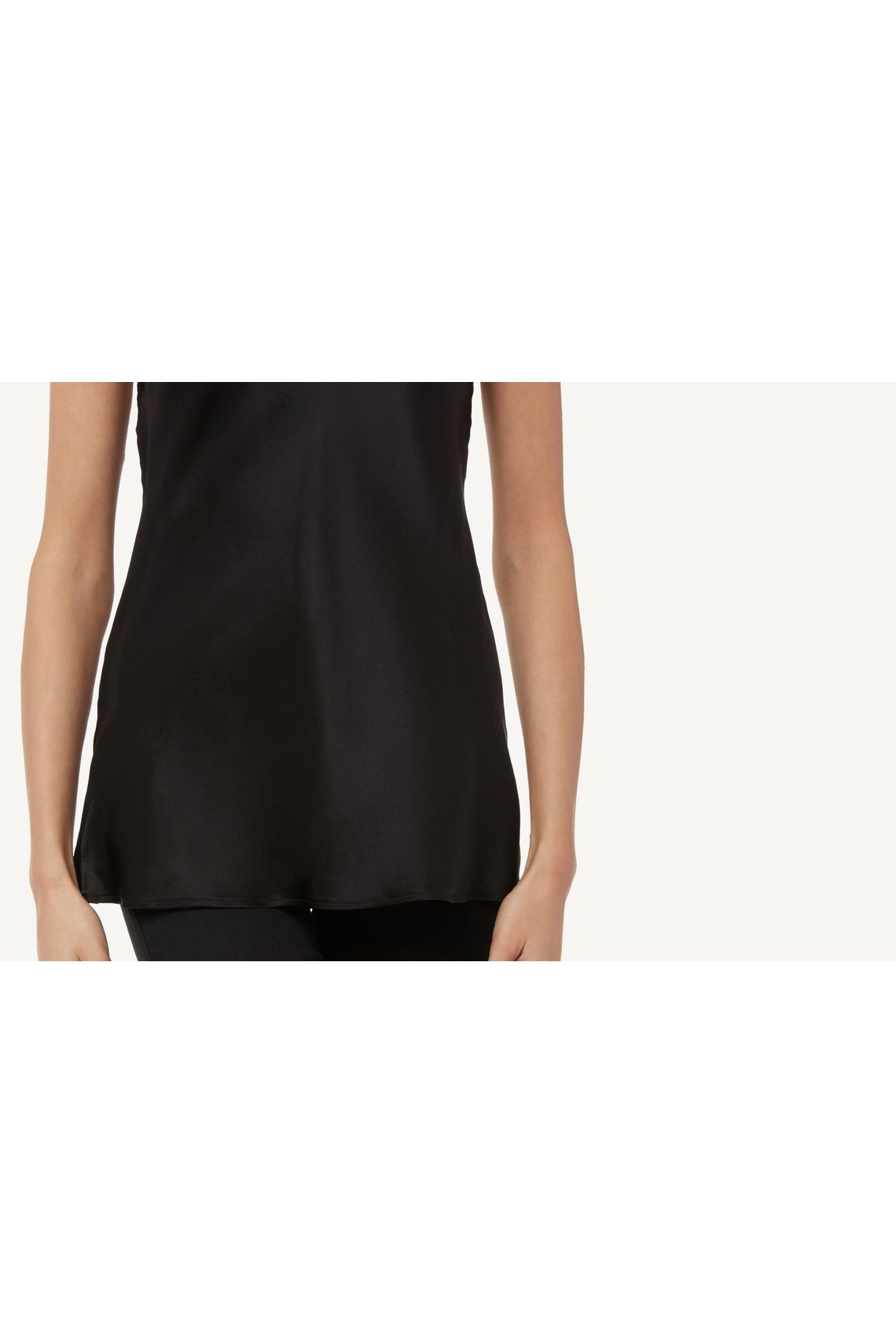 blusa preta seda