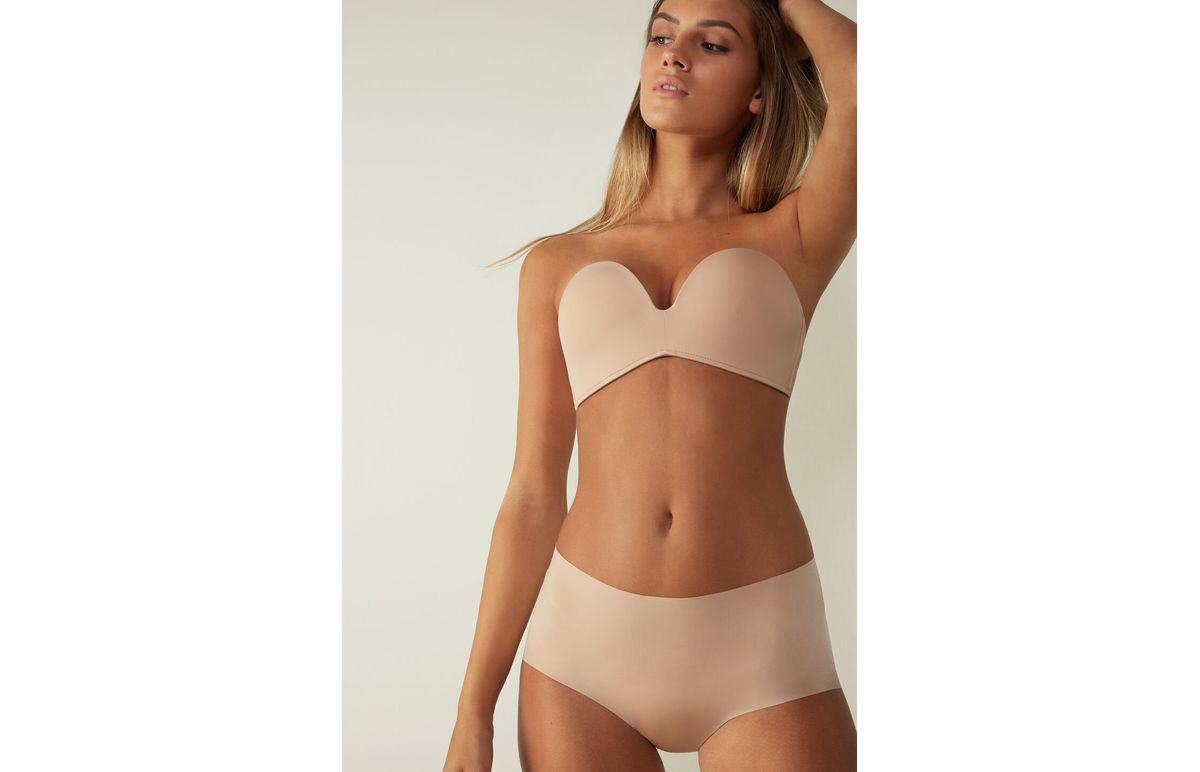 Sutiã Laura Tomara-Que-Caia Em Microfibra – Bege