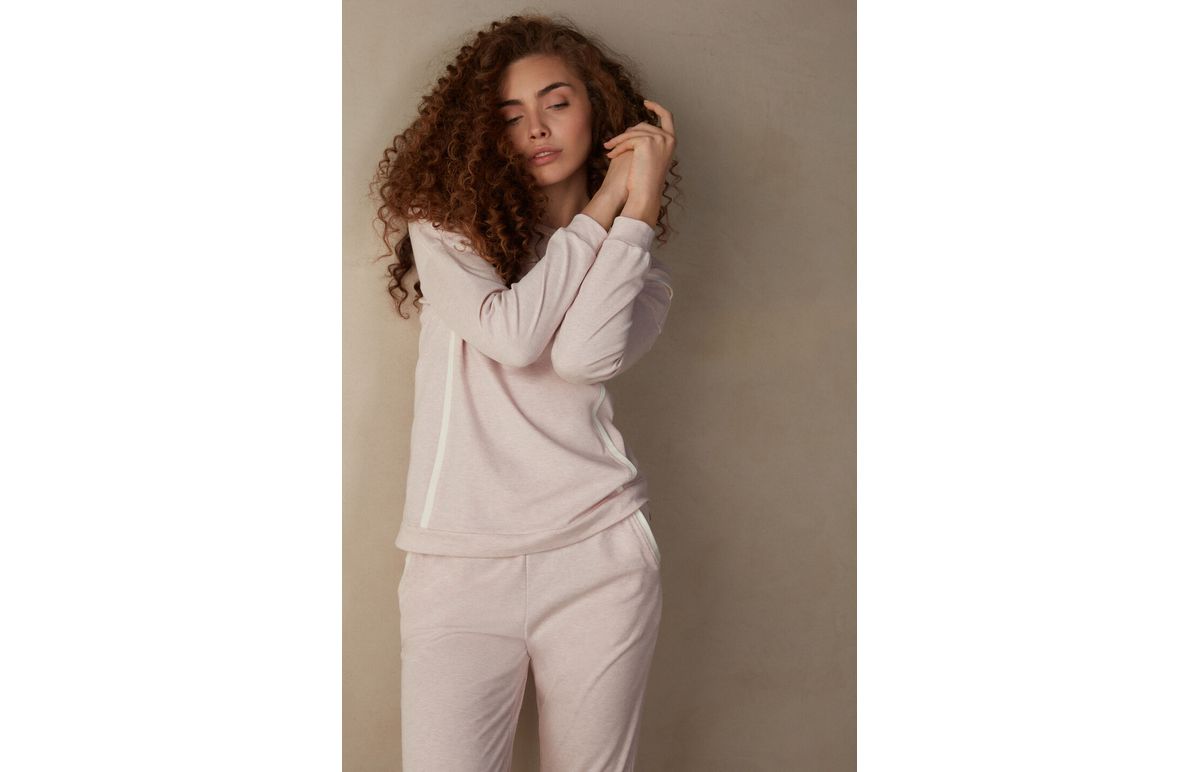 Blusa De Manga Comprida Gingham Lover – Rosa