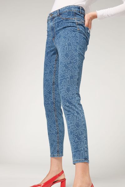 MODP1090_5013_V2_1-JEANS-PUSH-UP-SOFT-TOUCH-KEITH-HARING™