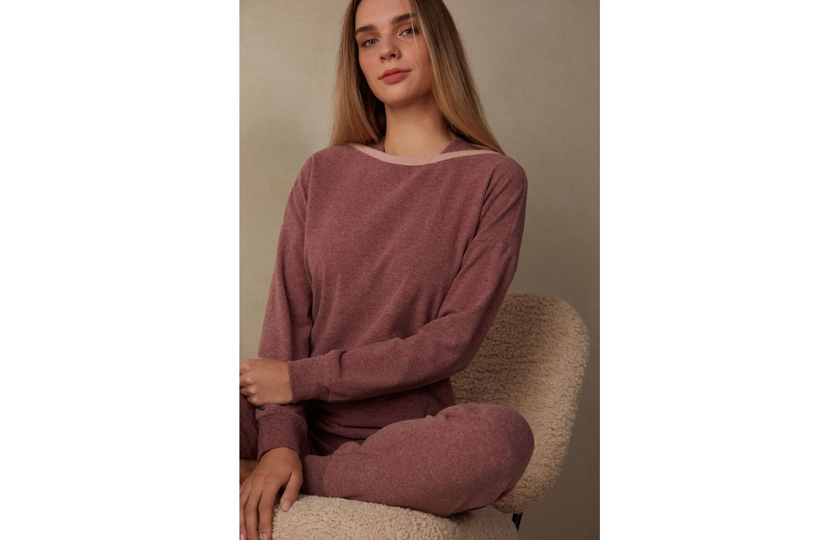 Blusa Manga Comprida Winter Candies – Rosa