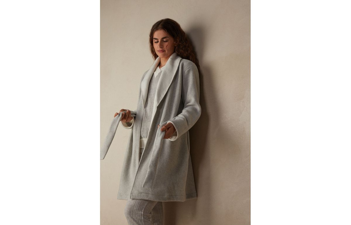 Robe Warm Cuddles – Cinza