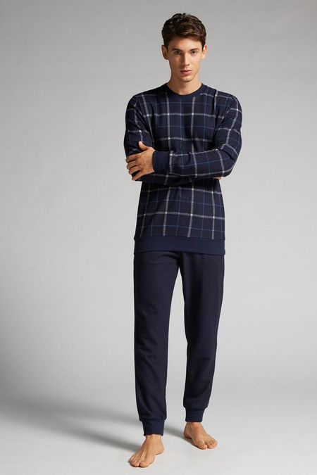 PLU613_406J_1-PIJAMA-COMPRIDO-EM-ALGODAO-XADREZ