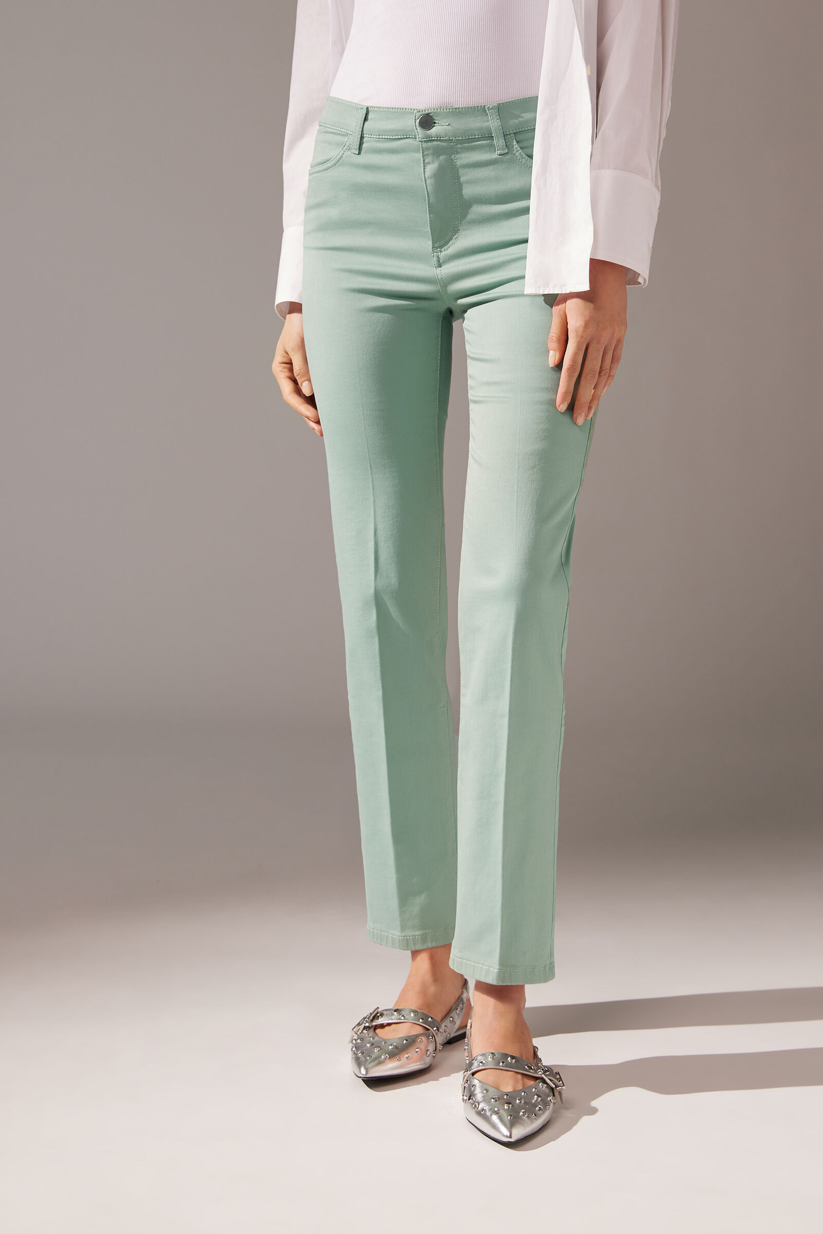 Calça Jeans Comfort Eco - Verde