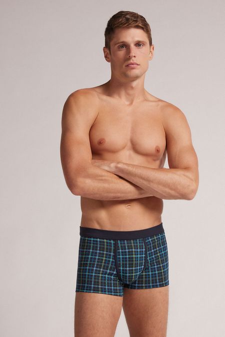 SBU044-685J-1-BOXER-MICROCHECK-IN-COTONE-NATURAL-FRESH