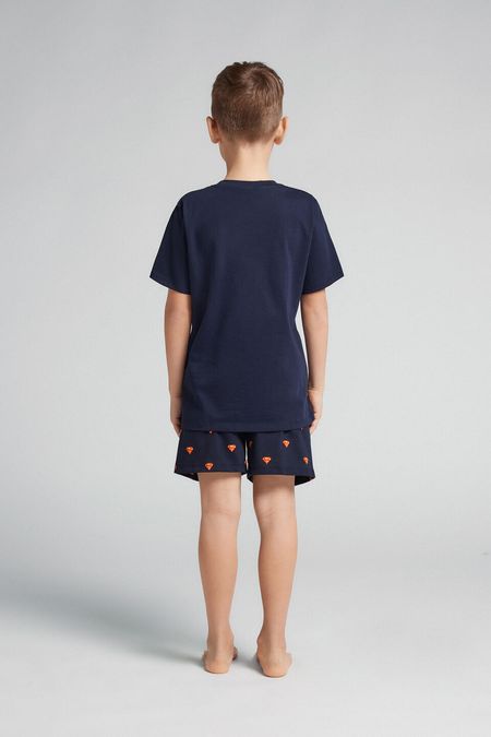 PCB457_1467_2-PIJAMA-CURTO-EM-ALGODAO-DC-COMICS-SUPER-HOMEM---MENINO