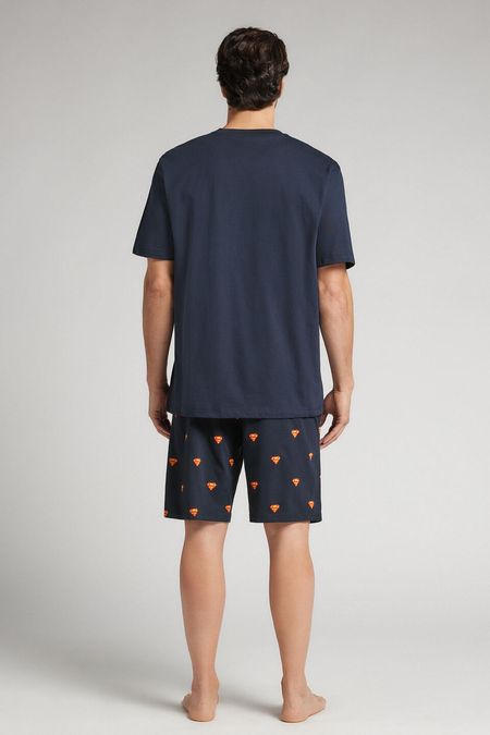 PCU457_1467_2-PIJAMA-CURTO-EM-ALGODAO-DC-COMICS-SUPER-HOMEM