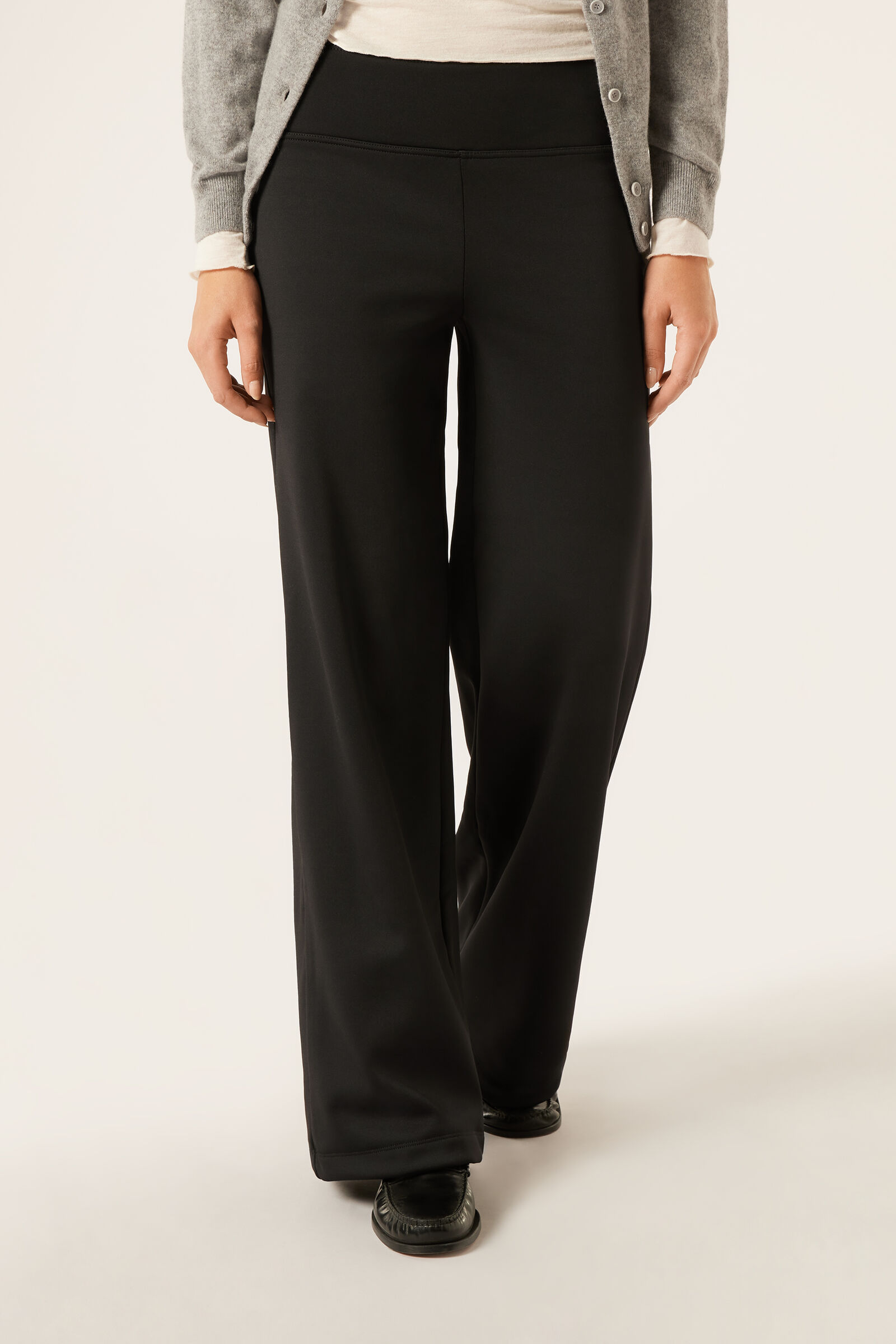 Calça Pantalona Térmica com Plush Interno - Preto